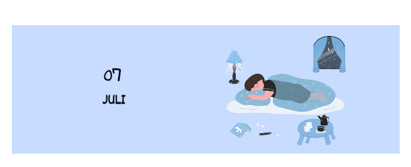 Een kleurrijk en schattig alledaags illustratieconcept