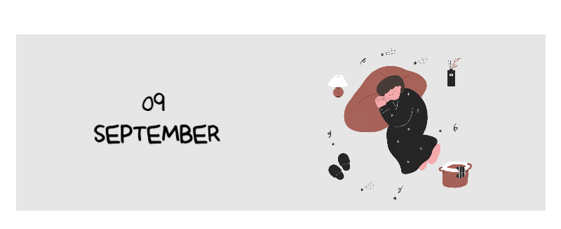 Een kleurrijk en schattig alledaags illustratieconcept