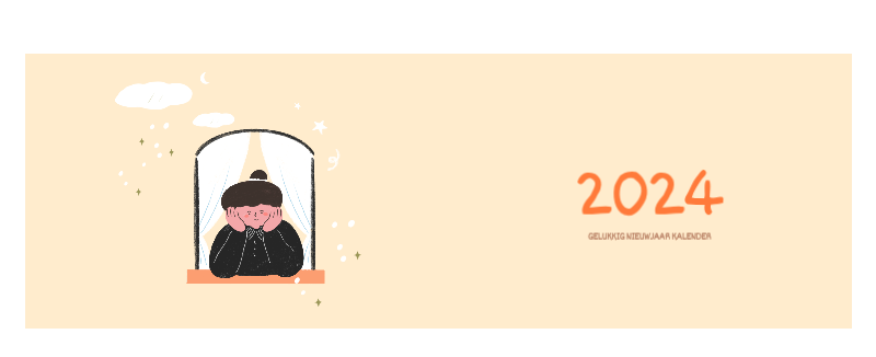 Een kleurrijk en schattig alledaags illustratieconcept