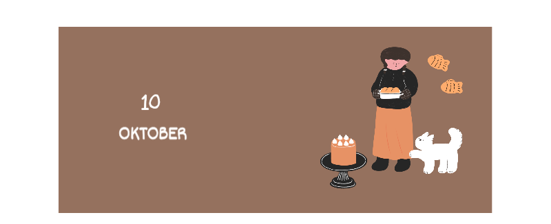 Een kleurrijk en schattig alledaags illustratieconcept