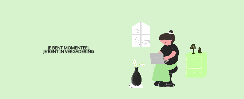 Een kleurrijk en schattig alledaags illustratieconcept