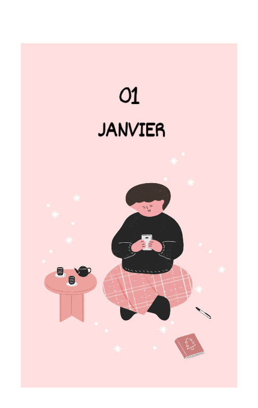 Un concept d'illustration coloré et mignon pour le quotidien