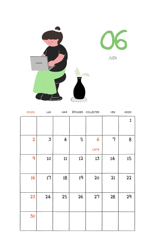 Un concept d'illustration coloré et mignon pour le quotidien