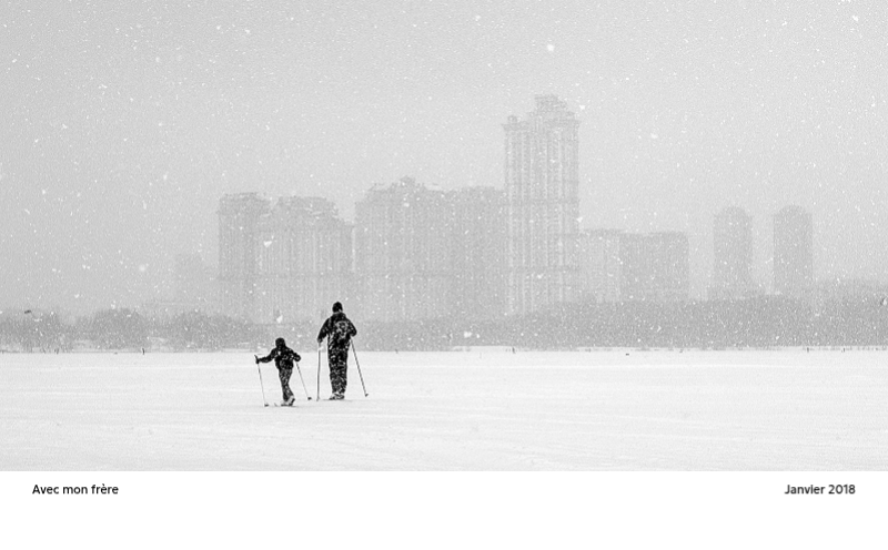 Un calendrier photo à l'allure urbaine et épurée