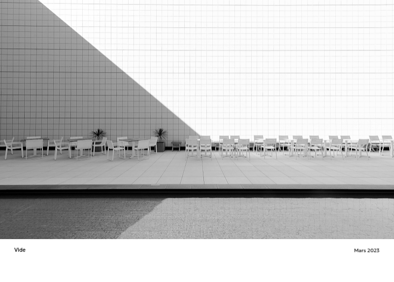 Un calendrier photo à l'allure urbaine et épurée