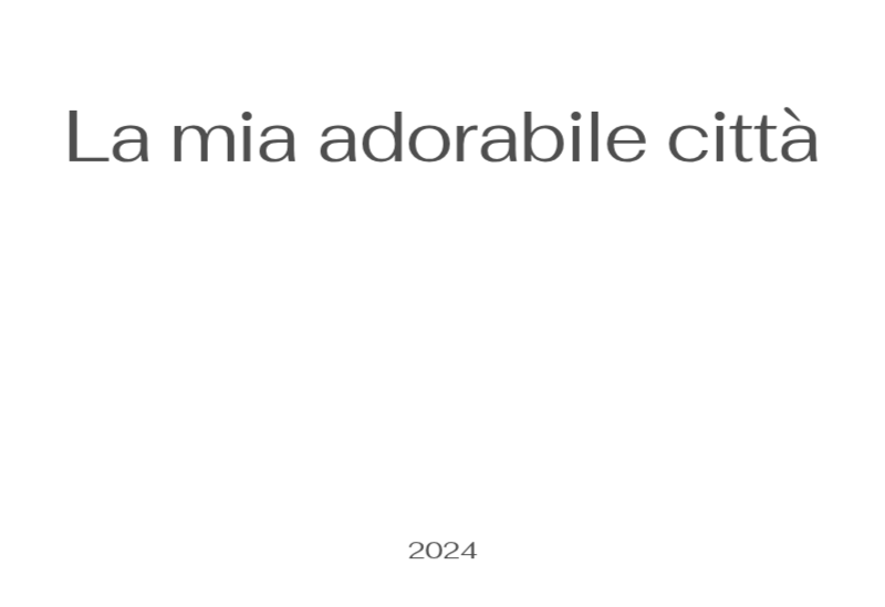 Un calendario fotografico dall'atmosfera pulita e urbana