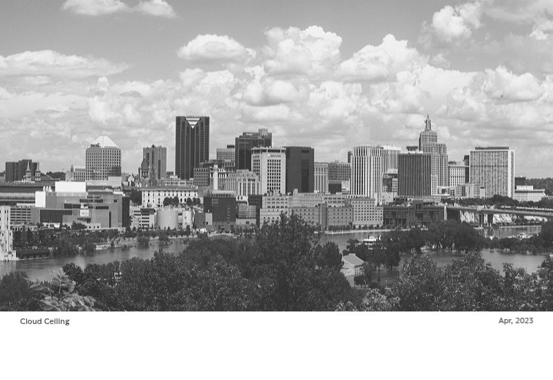 A photo calendar with a clean, urban feel