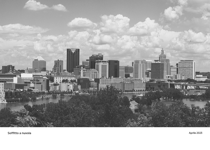 Un calendario fotografico dall'atmosfera pulita e urbana