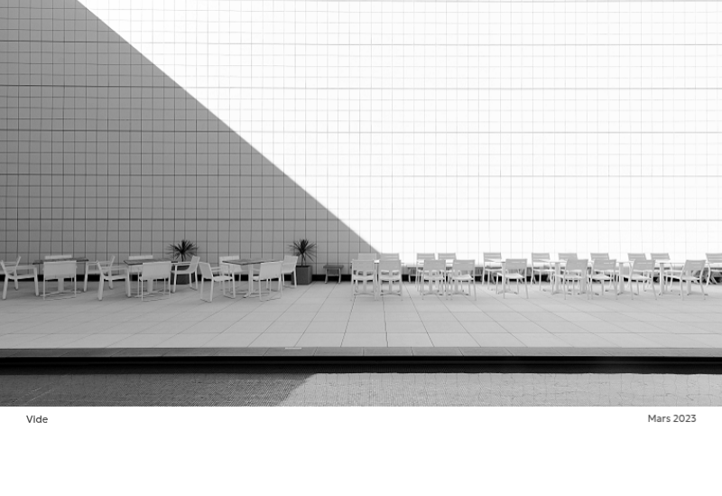 Un calendrier photo à l'allure urbaine et épurée