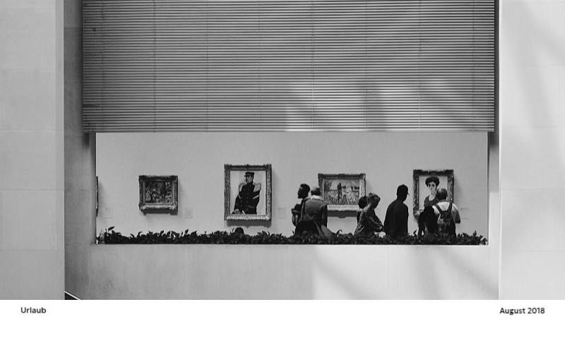 Ein Fotokalender mit klarem, urbanem Charakter