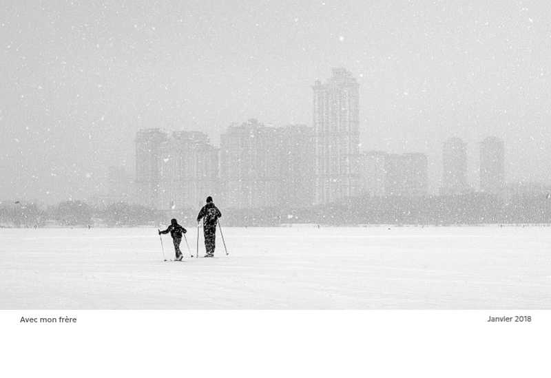 Un calendrier photo à l'allure urbaine et épurée