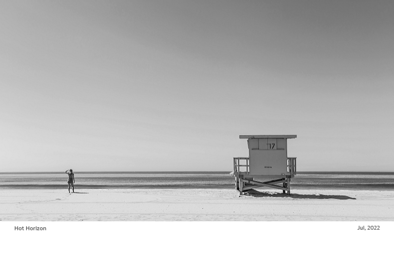 A photo calendar with a clean, urban feel