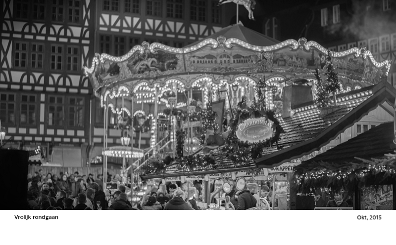 Een fotokalender met een strakke, stedelijke uitstraling