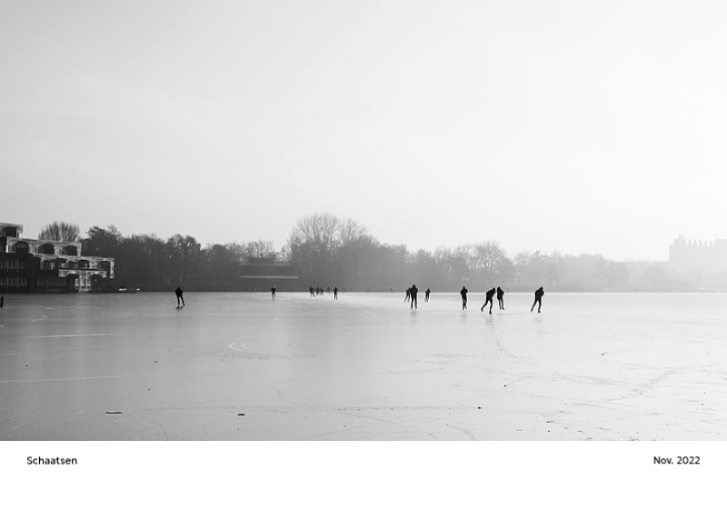 Een fotokalender met een strakke, stedelijke uitstraling