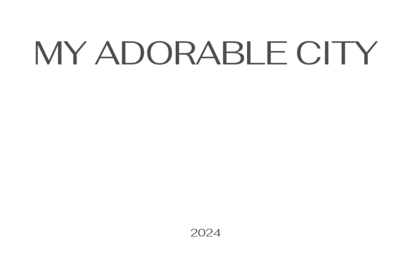 A photo calendar with a clean, urban feel