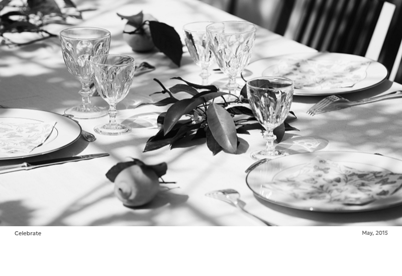 A photo calendar with a clean, urban feel