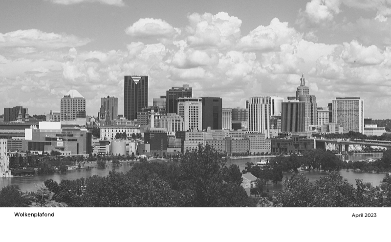 Een fotokalender met een strakke, stedelijke uitstraling