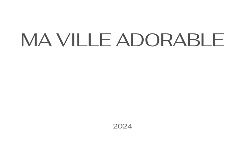 Un calendrier photo à l'allure urbaine et épurée