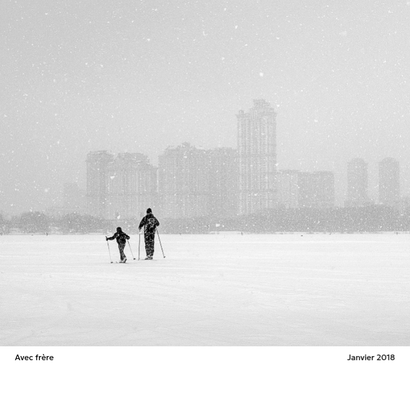 Un calendrier photo à l'allure urbaine et épurée