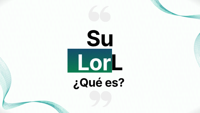 Presentación moderna de un perfil de empresa en verde sobre blanco