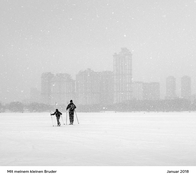 Ein Fotokalender mit klarem, urbanem Charakter