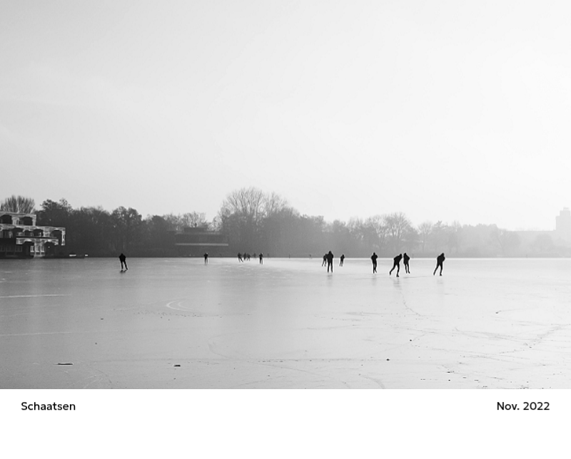 Een fotokalender met een strakke, stedelijke uitstraling