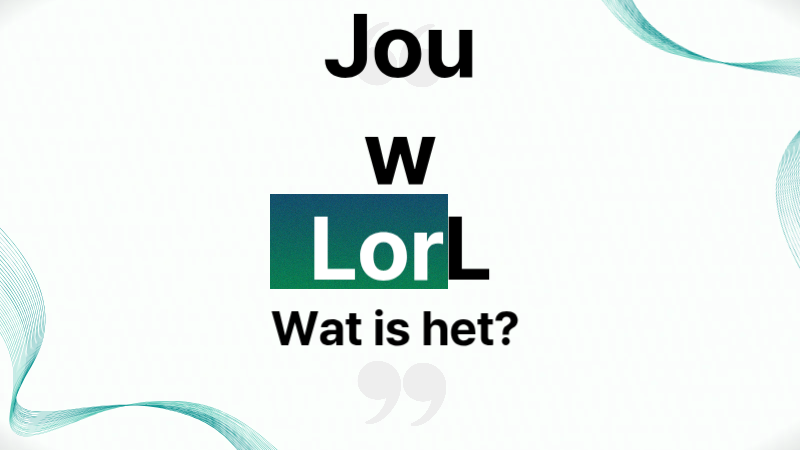 Een modern presentatie bedrijfsprofiel in groen op wit