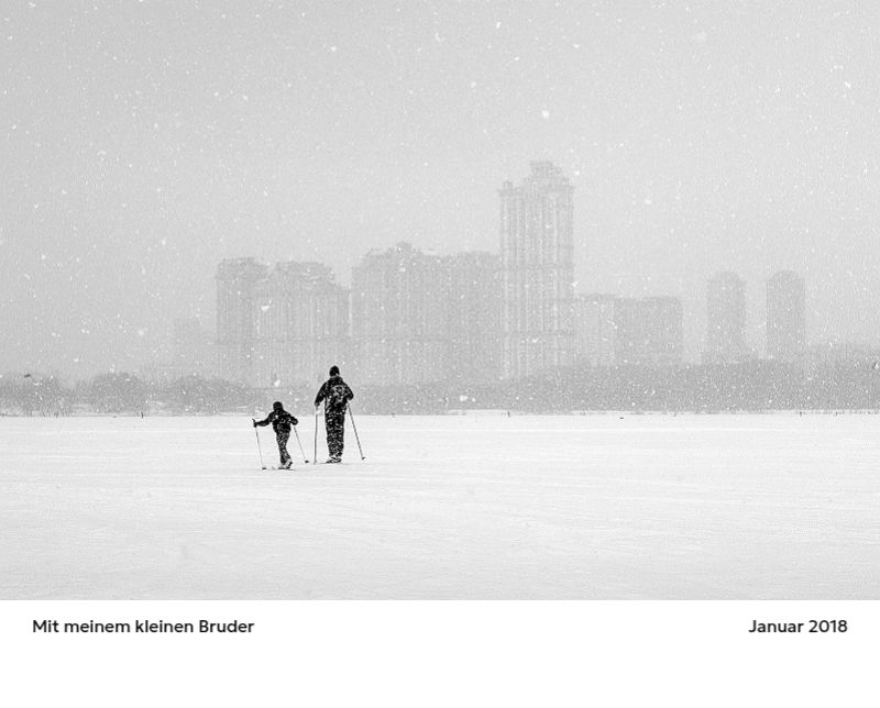 Ein Fotokalender mit klarem, urbanem Charakter