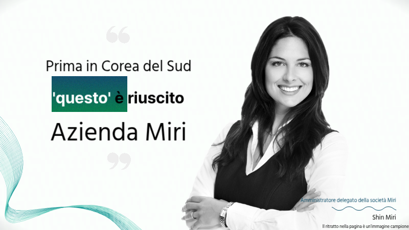 Profilo aziendale di presentazione moderna in verde su bianco