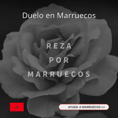 Recaudación de fondos y homenajes a las víctimas del terremoto de Marruecos en negro y rojo básicos.