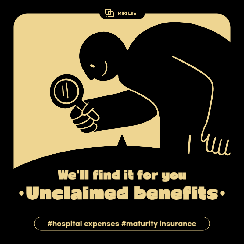 Black Minimal Insurance Promotion Social Media Post