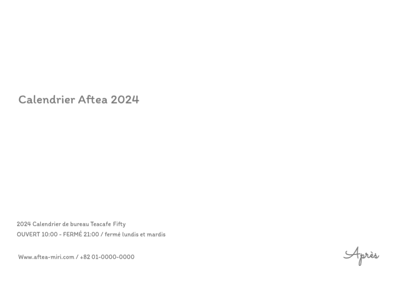 Calendriers mignons avec des illustrations câlines