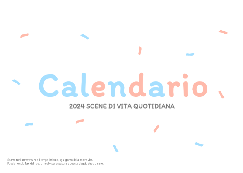 Simpatici calendari con illustrazioni di peluche