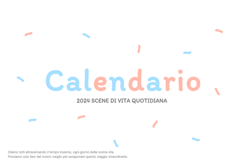 Simpatici calendari con illustrazioni di peluche