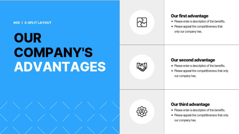 하늘색의 심플한 발표용 기획서