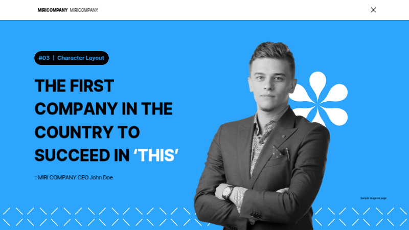 하늘색의 심플한 발표용 기획서