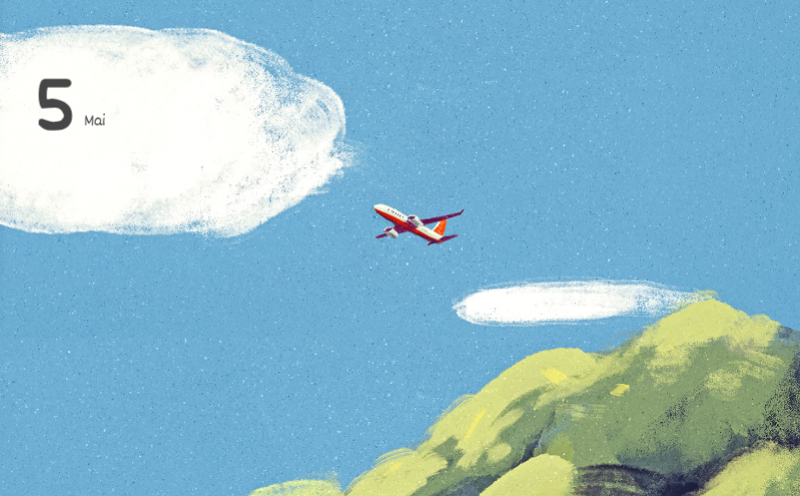 Niedliche Kalender mit knuffigen Illustrationen