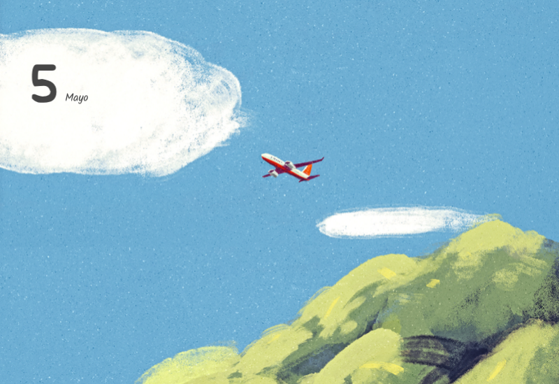 Simpáticos calendarios con adorables ilustraciones