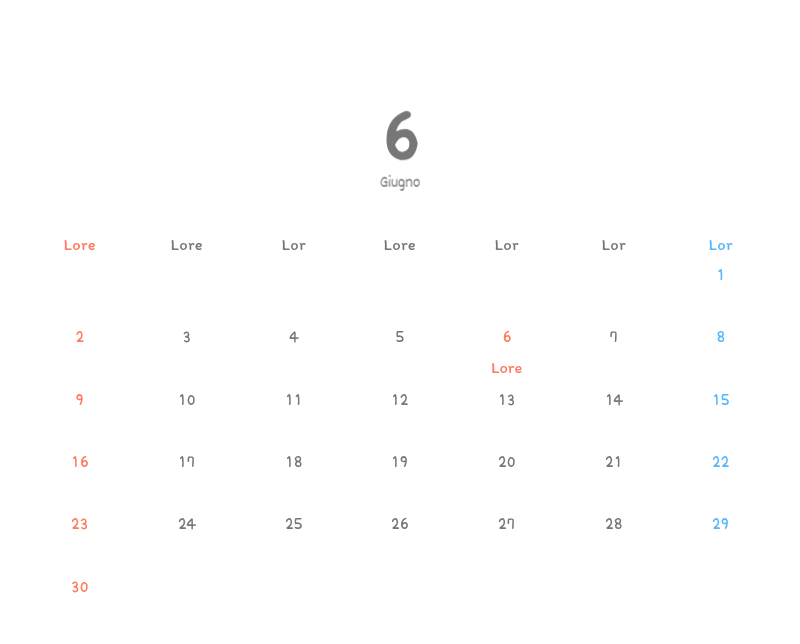 Simpatici calendari con illustrazioni di peluche