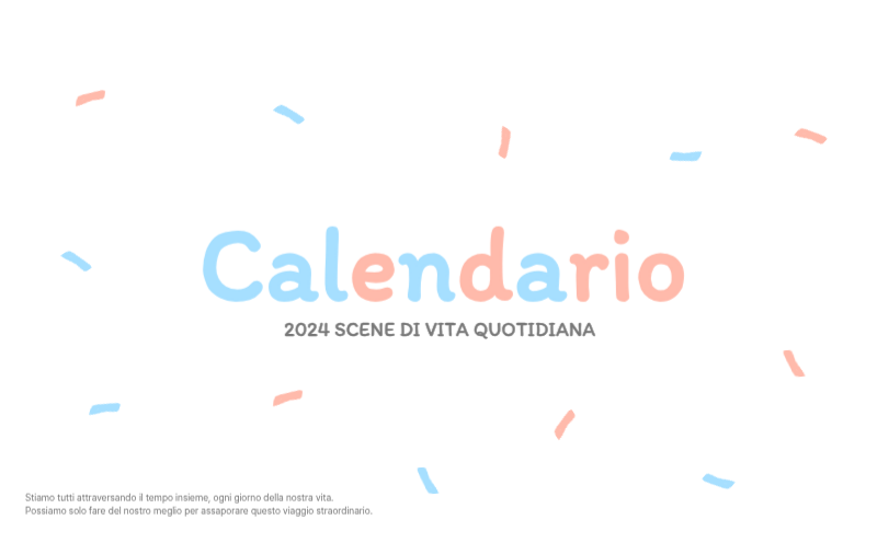 Simpatici calendari con illustrazioni di peluche
