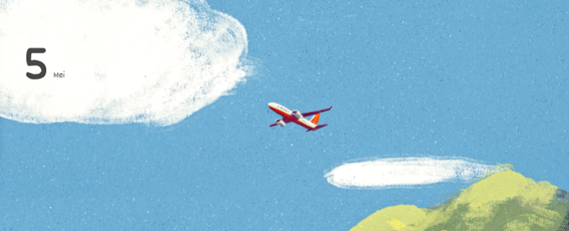 Schattige kalenders met schattige illustraties