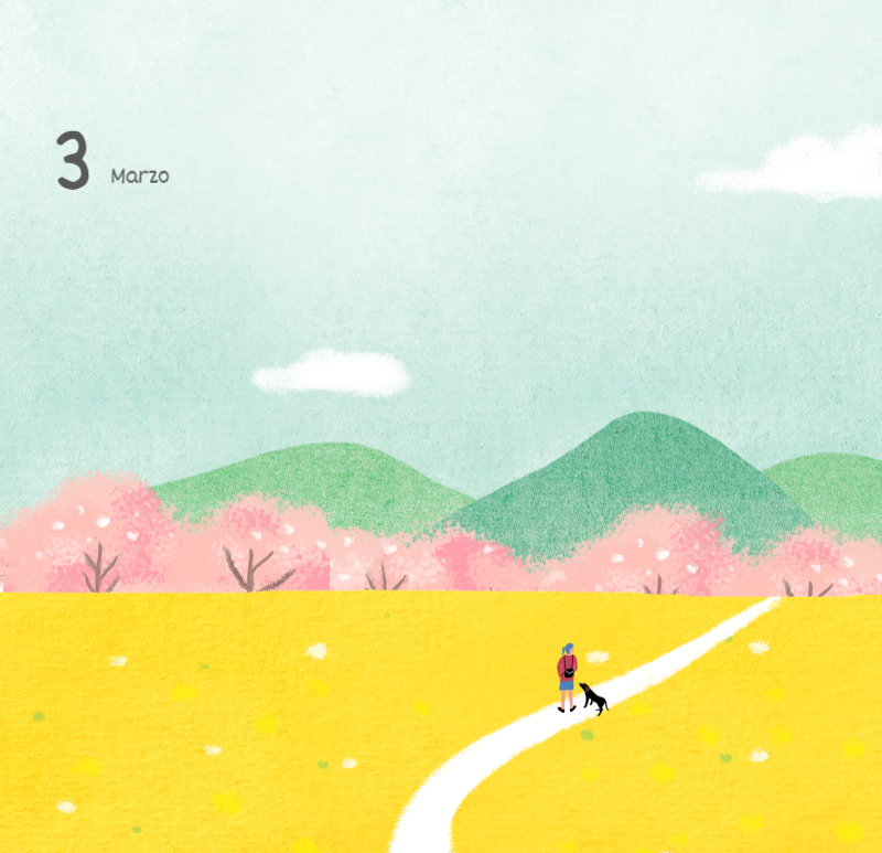 Simpatici calendari con illustrazioni di peluche