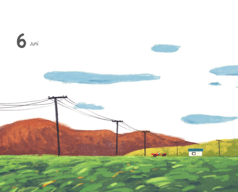 Schattige kalenders met schattige illustraties