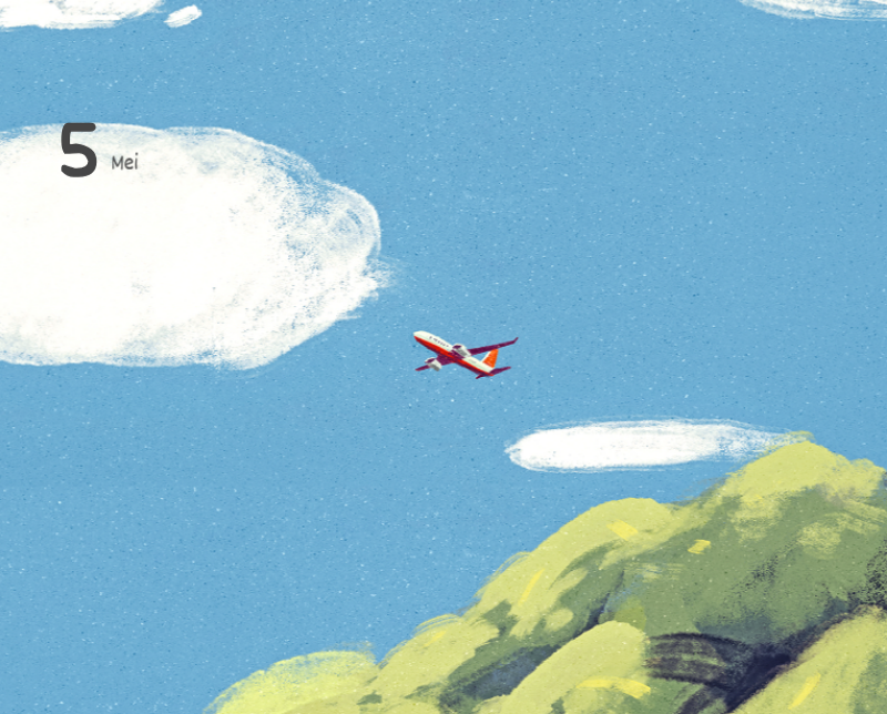 Schattige kalenders met schattige illustraties