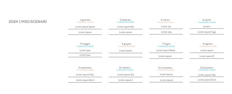 Simpatici calendari con illustrazioni di peluche