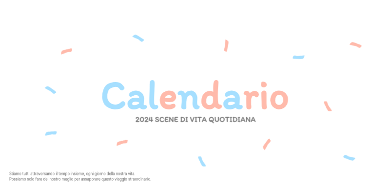 Simpatici calendari con illustrazioni di peluche