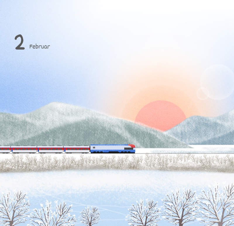 Niedliche Kalender mit knuffigen Illustrationen