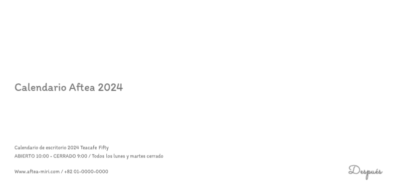 Simpáticos calendarios con adorables ilustraciones