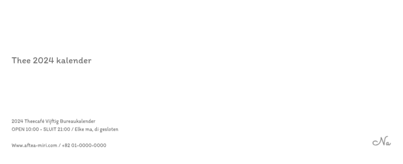 Schattige kalenders met schattige illustraties