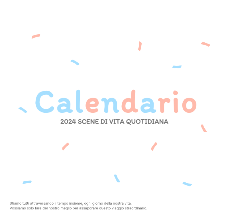 Simpatici calendari con illustrazioni di peluche